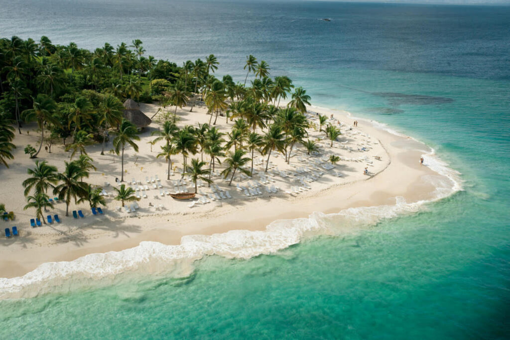 L'isola di Cayo Levantado